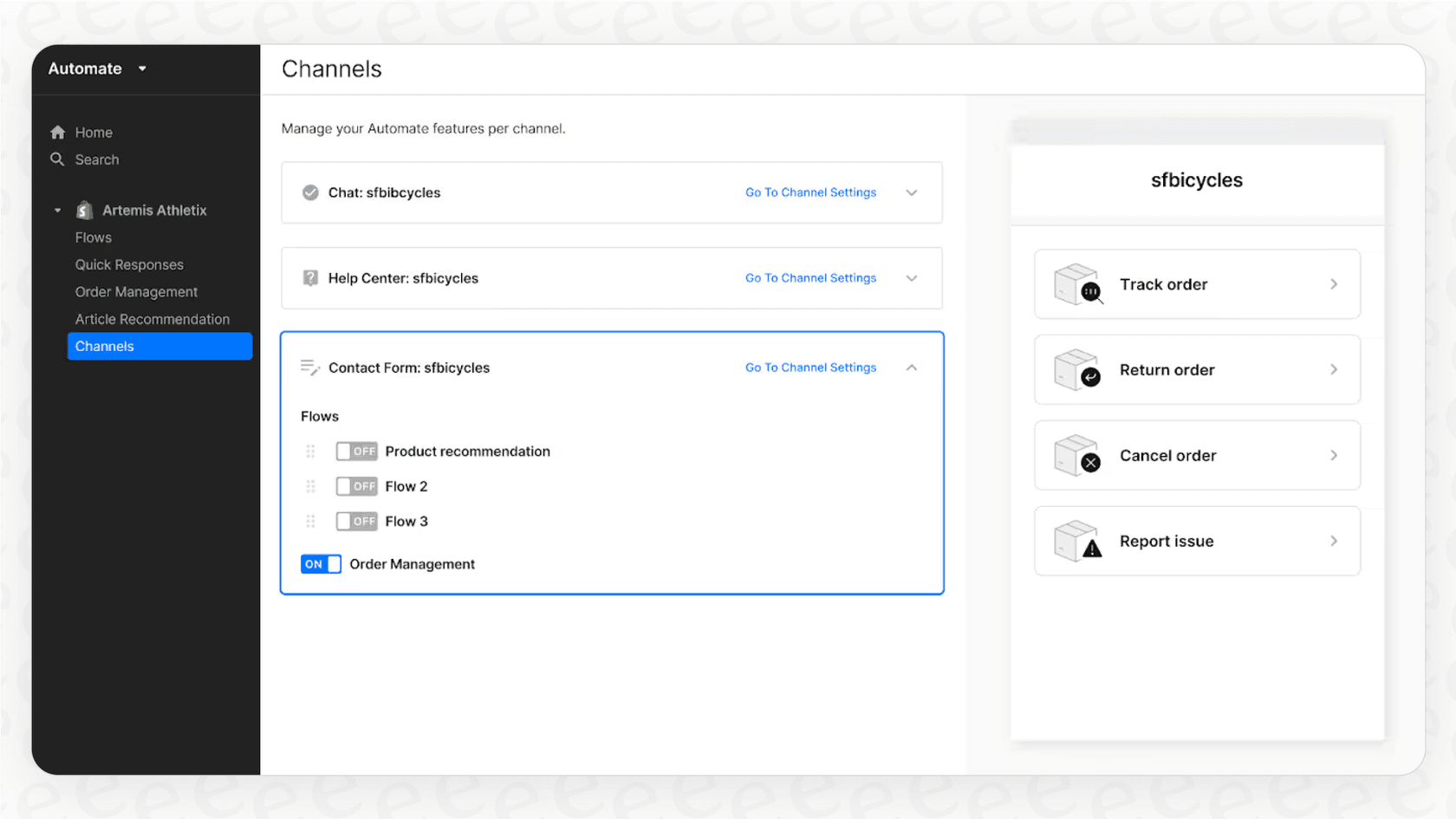 Managing channels in Gorgias to handle Gorgias Facebook comments.