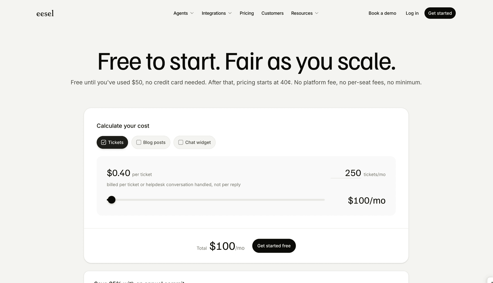 A look at eesel AI