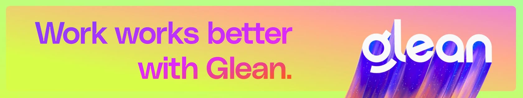Glean's Work AI platform, an enterprise-wide AI assistant, as taken from Glean