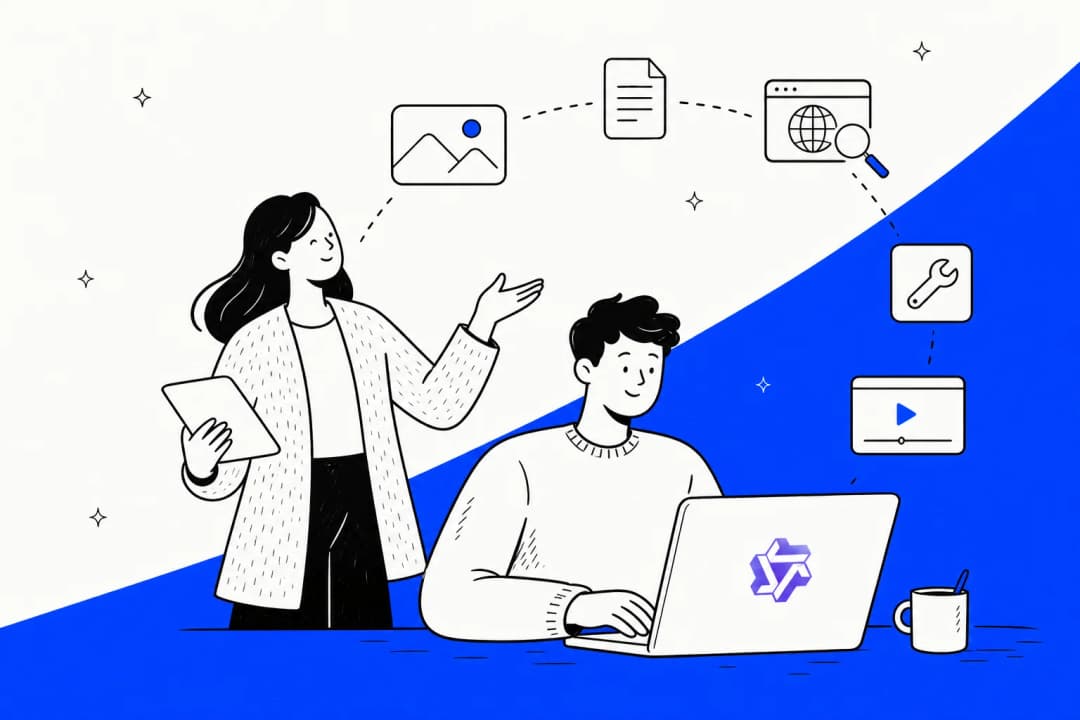 Illustration representing Alibaba's Qwen3.8-Max large language model preview