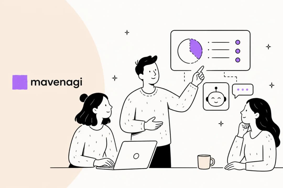 Illustrated banner for a 2026 breakdown of Maven AGI pricing