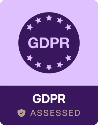 Maven AGI's GDPR compliance badge, as taken from Maven AGI