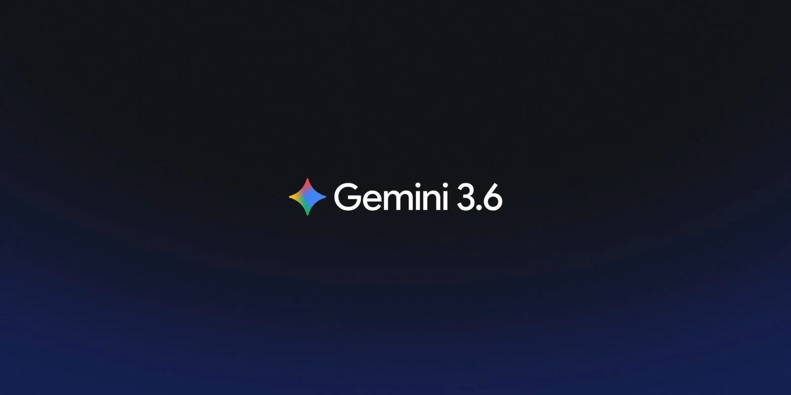 Gemini 3.6 Flash title art, as shared by Google