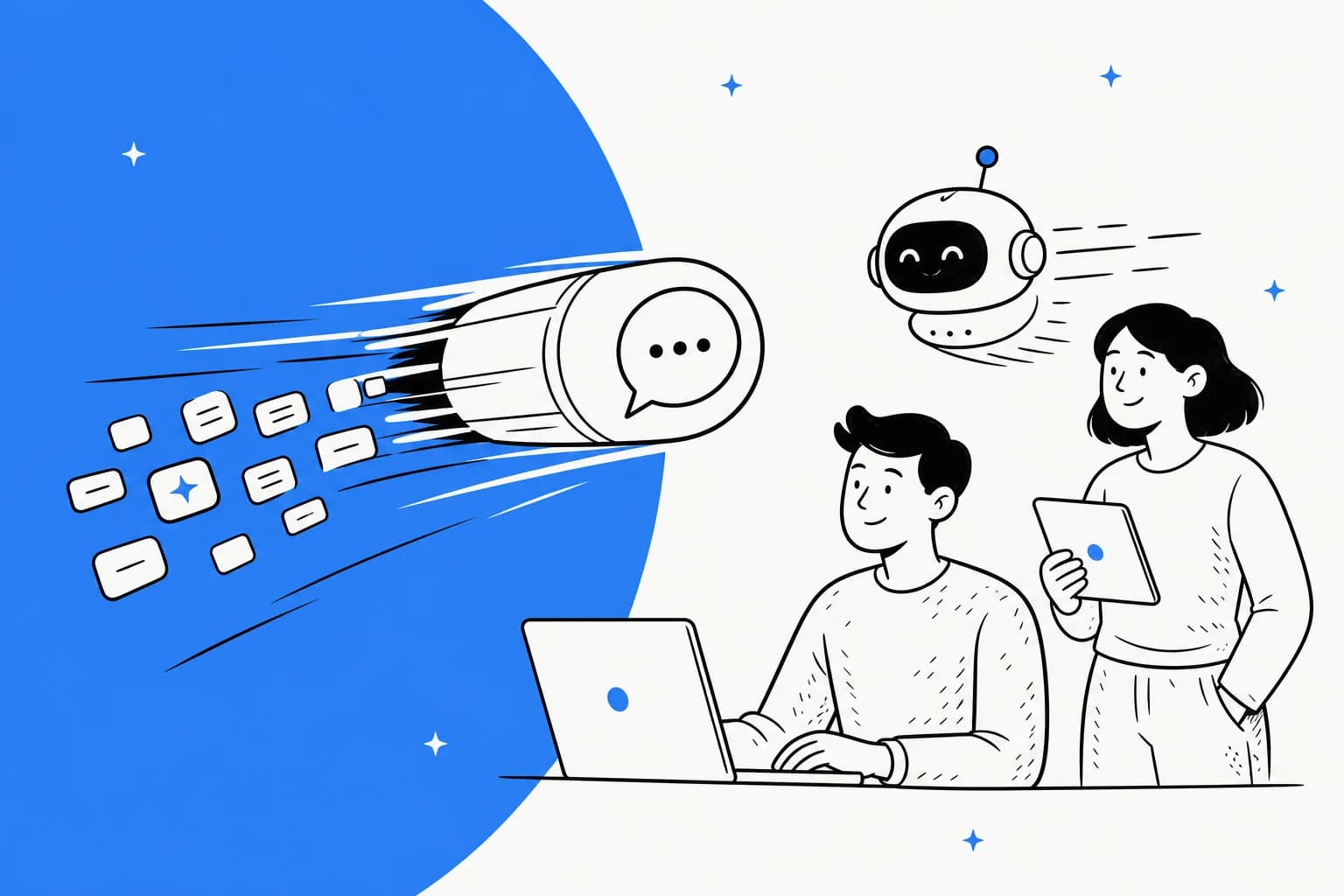 Editorial illustration for a review of Gemini 3.6 Flash, Google's fast workhorse AI model