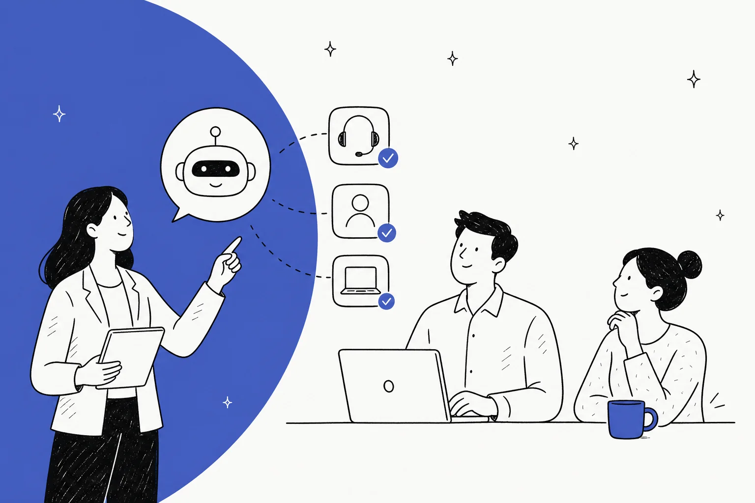 Illustration of the best Espressive alternatives for enterprise IT and employee support AI in 2026