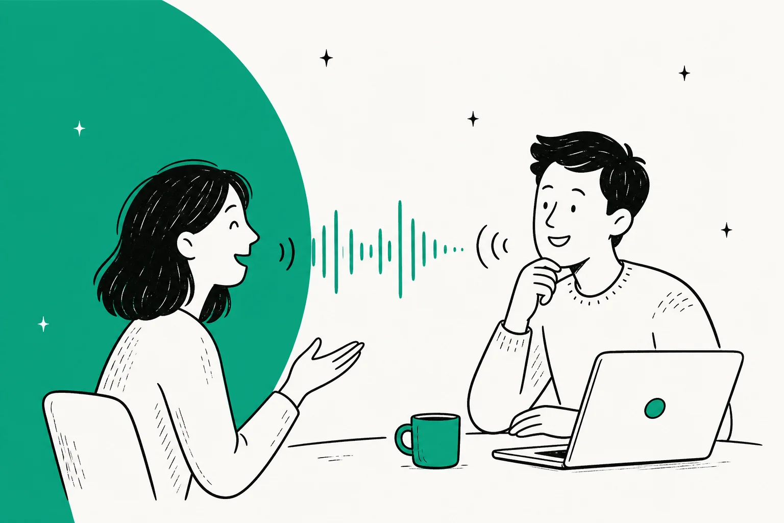 GPT-Live review hero illustration, OpenAI's real-time full-duplex voice AI for ChatGPT