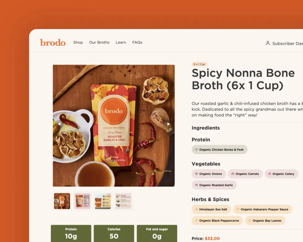 A live product page on a WooCommerce store, as shown on WooCommerce