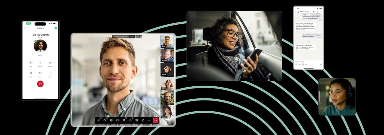 8x8 unified communications product interface, as taken from 8x8