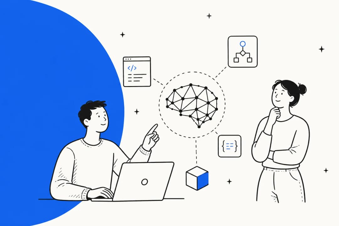 Illustration representing the Kimi K3 large language model by Moonshot AI