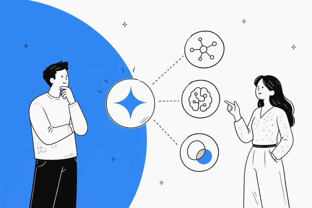 Editorial hero illustration for a roundup of alternatives to Google Gemini 3.5 Pro