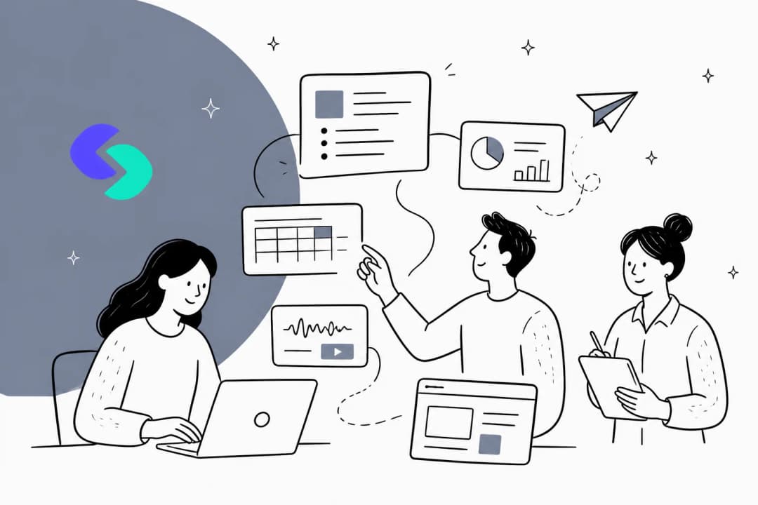 Skywork AI super-agent workspace illustration