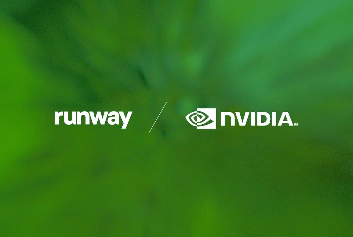 Runway and NVIDIA partnership - Gen-4.5 was built on NVIDIA Hopper and Blackwell GPUs, as taken from Runway
