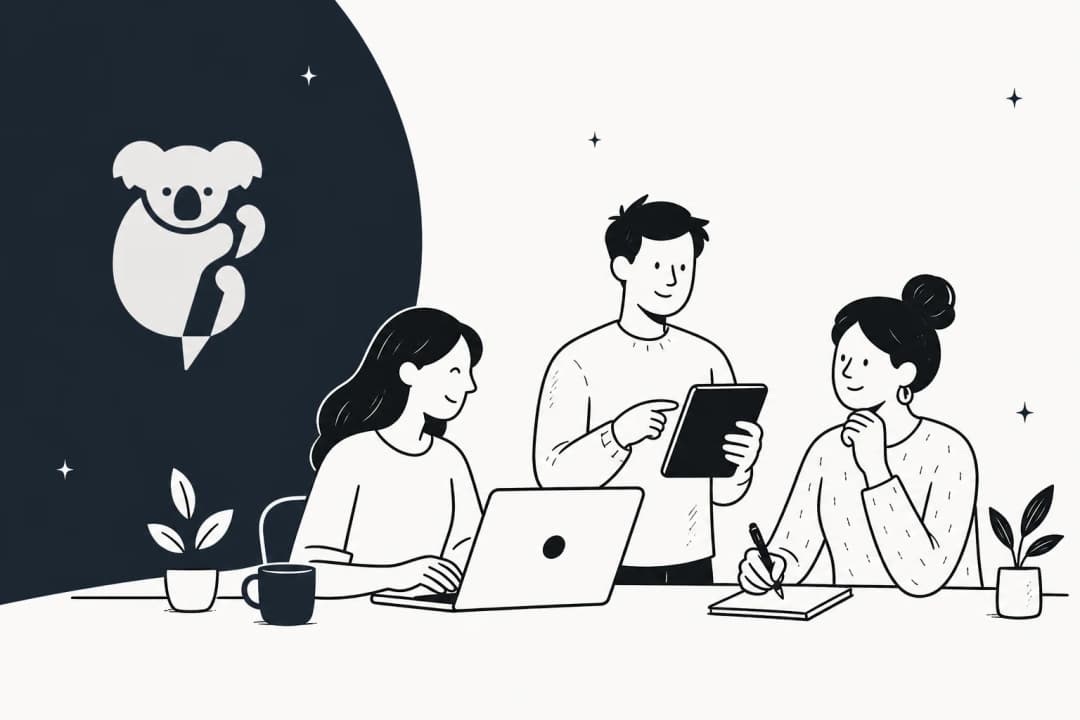 Illustration comparing the best Koala AI alternatives for 2026