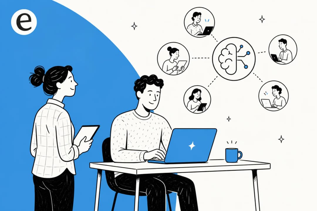 Editorial illustration for a guide to what Claude Fable 5 can do, Anthropic's most powerful AI model