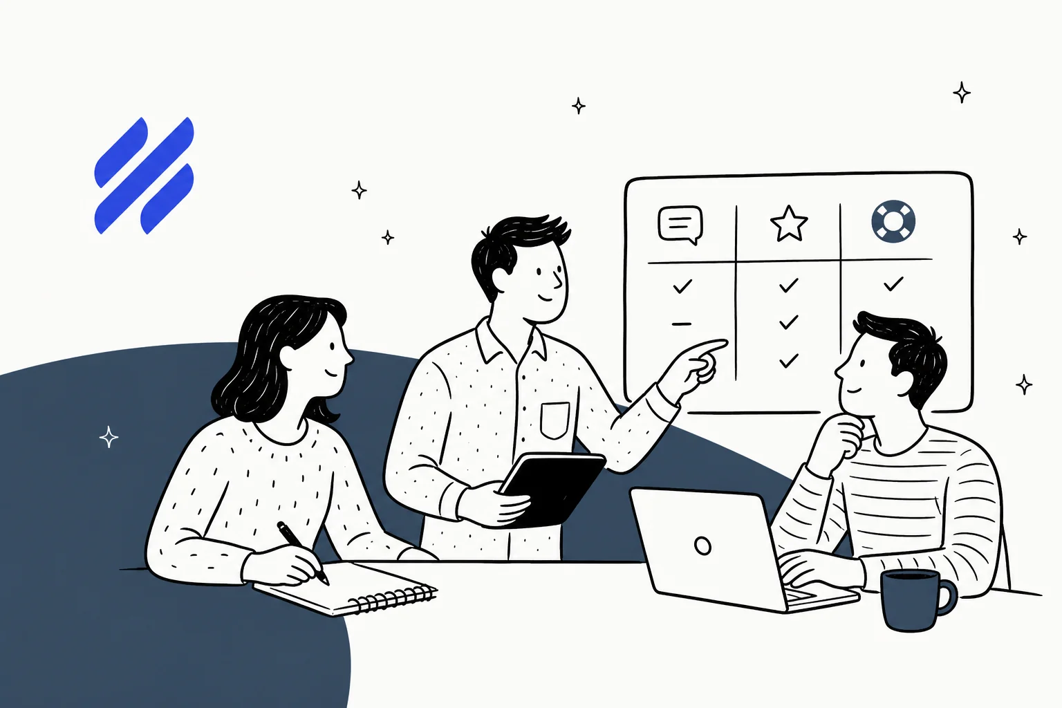 Illustration comparing the best Help Scout alternatives for ecommerce support teams