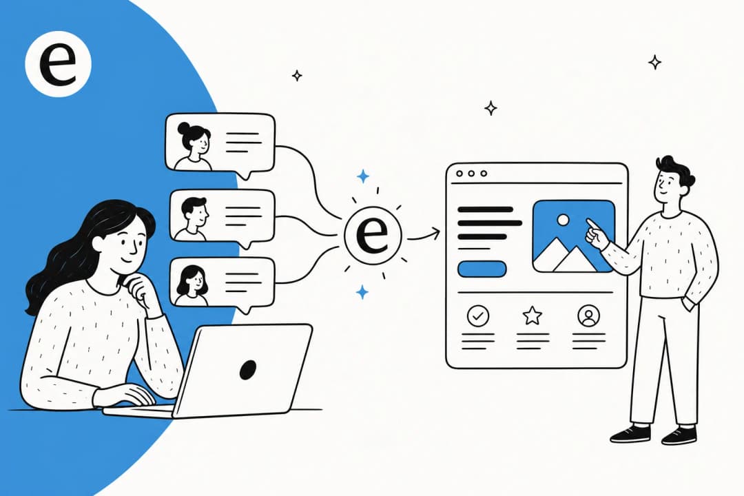 An AI turning real customer language into high-converting landing page copy
