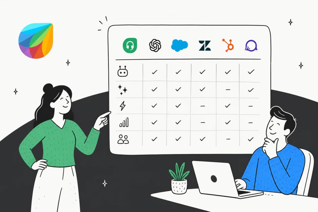 Comparison of the best Freshdesk AI competitors and alternatives to Freddy AI