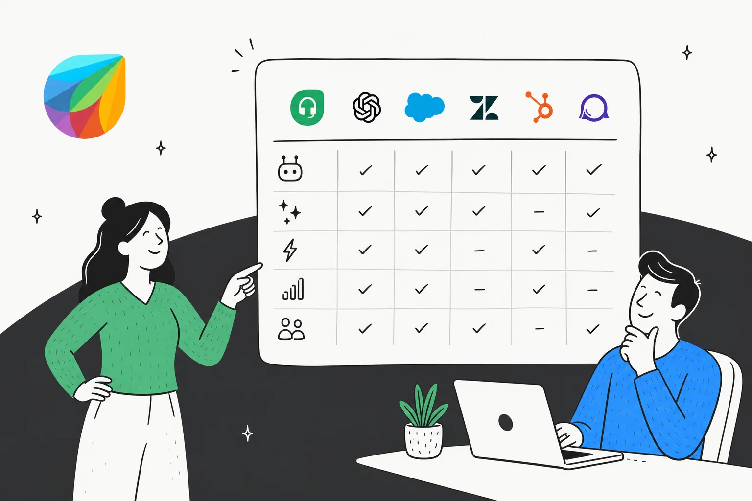 Comparison of the best Freshdesk AI competitors and alternatives to Freddy AI