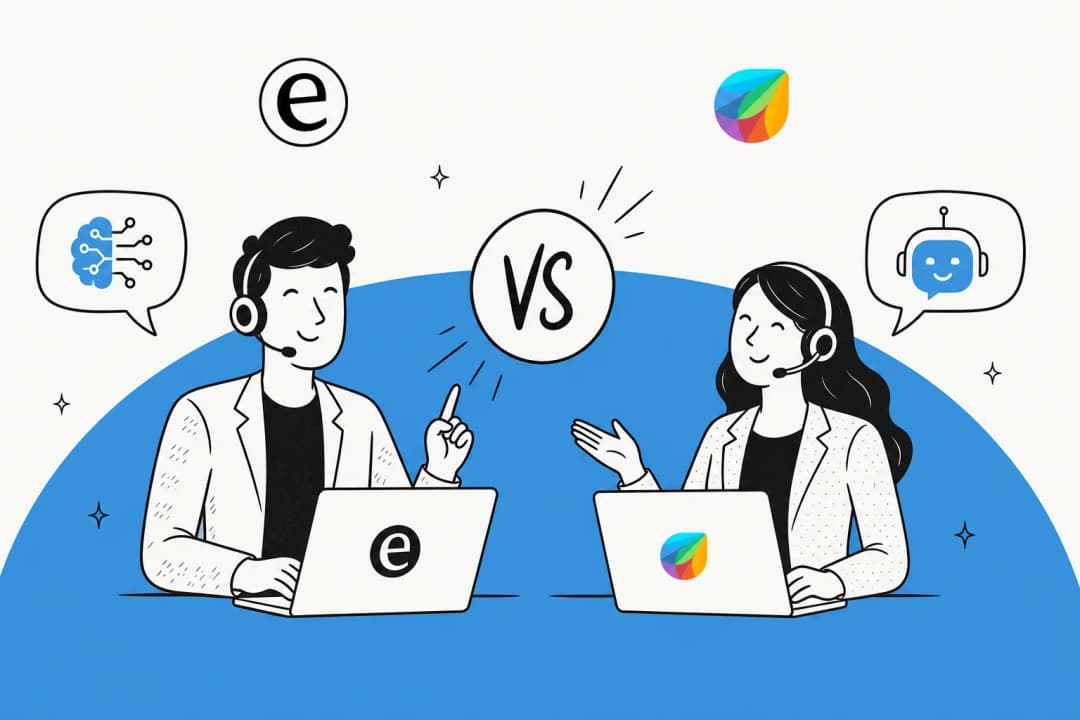 eesel versus Freshdesk Freddy, two AI customer support agents head to head