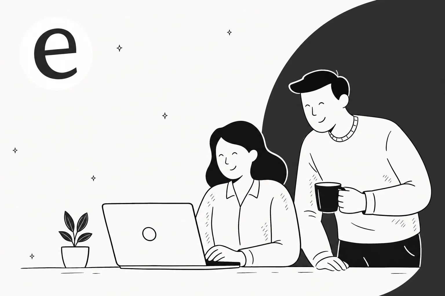 Illustration of AI tools for an IT helpdesk handling internal support requests
