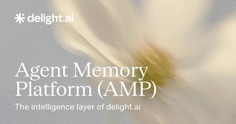 delight.ai Agent Memory Platform branding, as taken from delight.ai