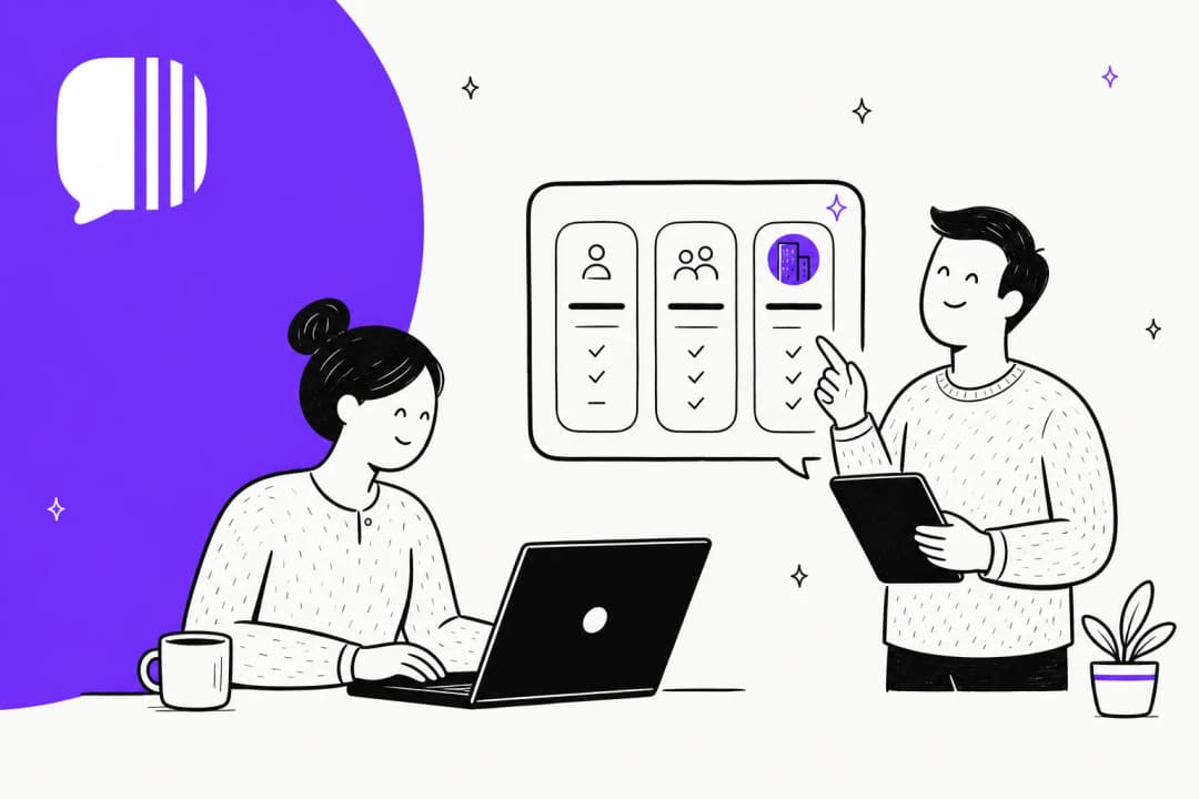 Yuma AI pricing breakdown illustration in Yuma purple