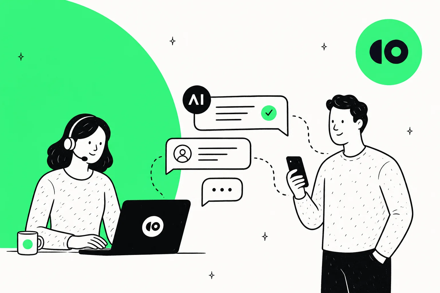 Illustrated banner ranking the best CoSupport AI alternatives for 2026