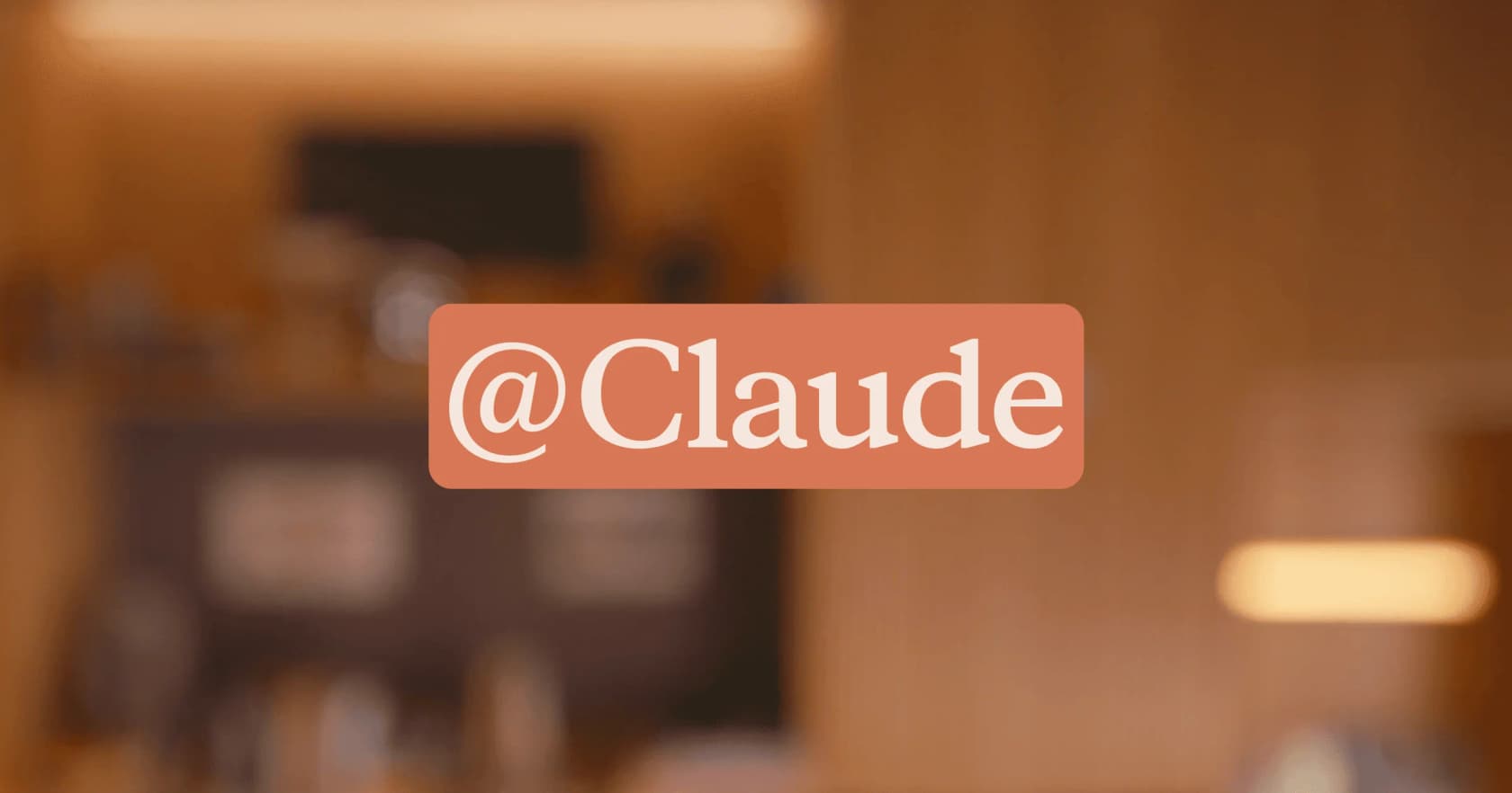 The @Claude branding from Anthropic's Claude Tag launch, as taken from Anthropic
