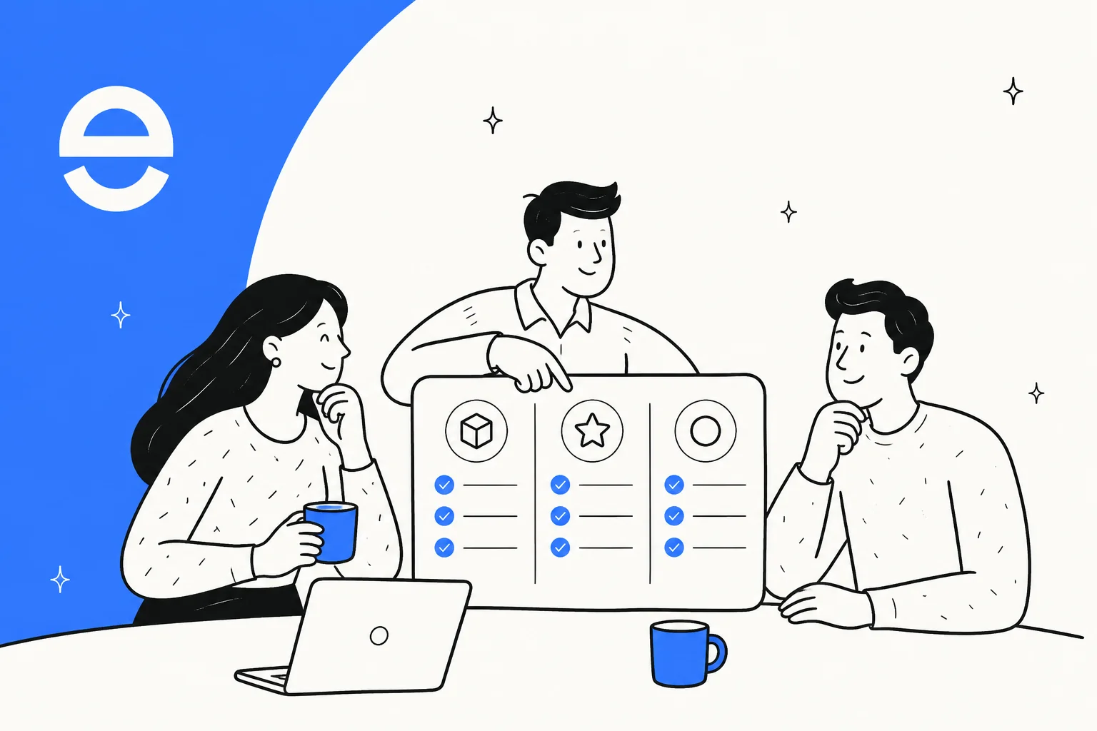 Illustrated banner for a roundup of the best eDesk alternatives in 2026