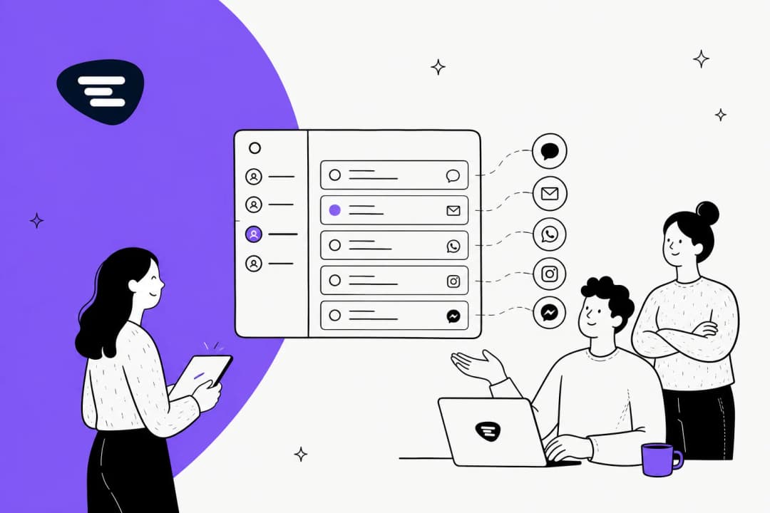 The best Trengo alternatives for 2026, illustrated as an omnichannel customer support workspace
