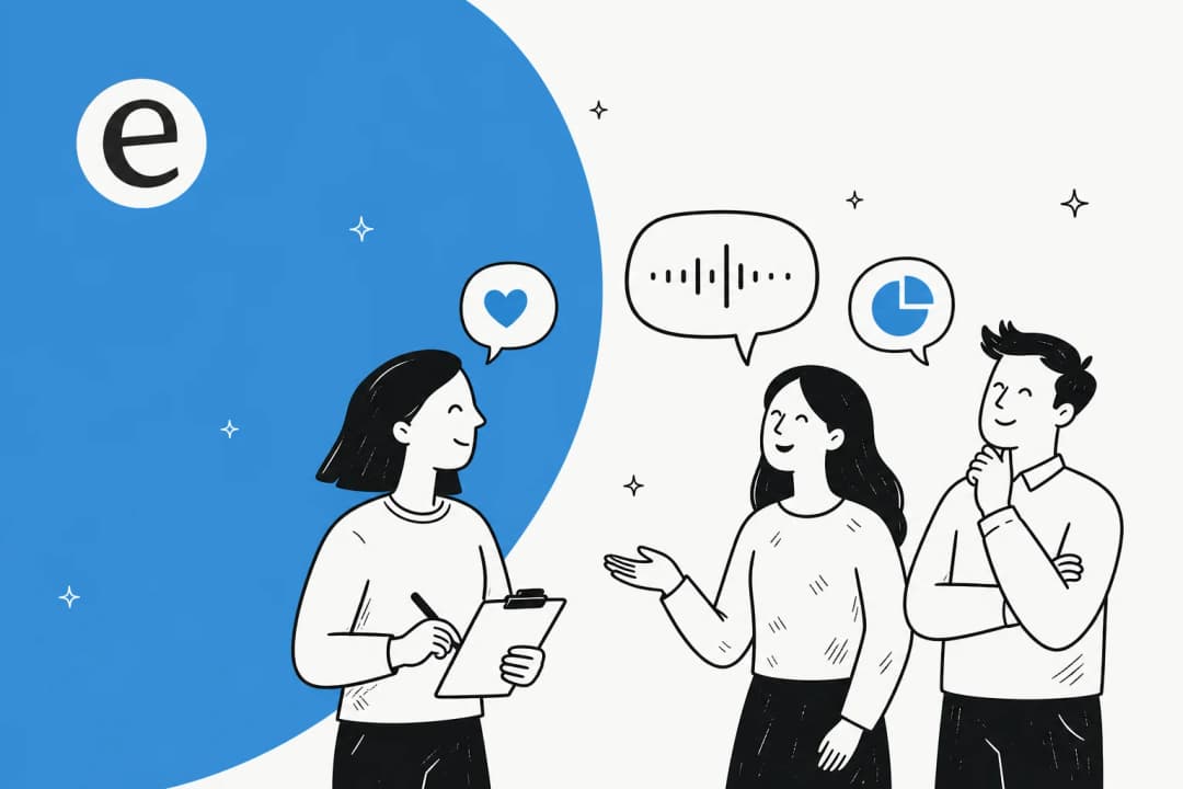 Illustration of a voice of customer program feedback loop