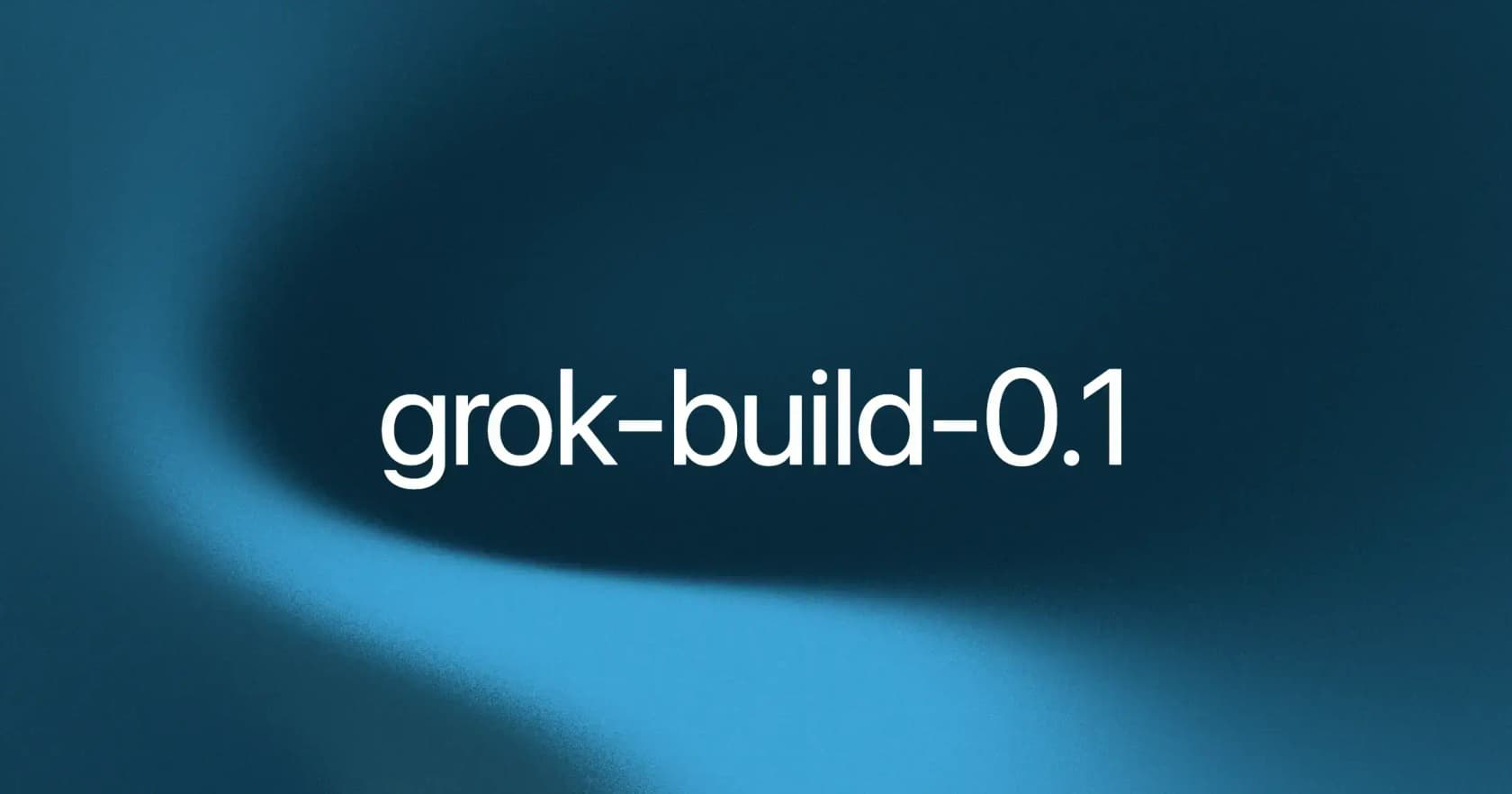 grok-build-0.1 coding model announcement card
