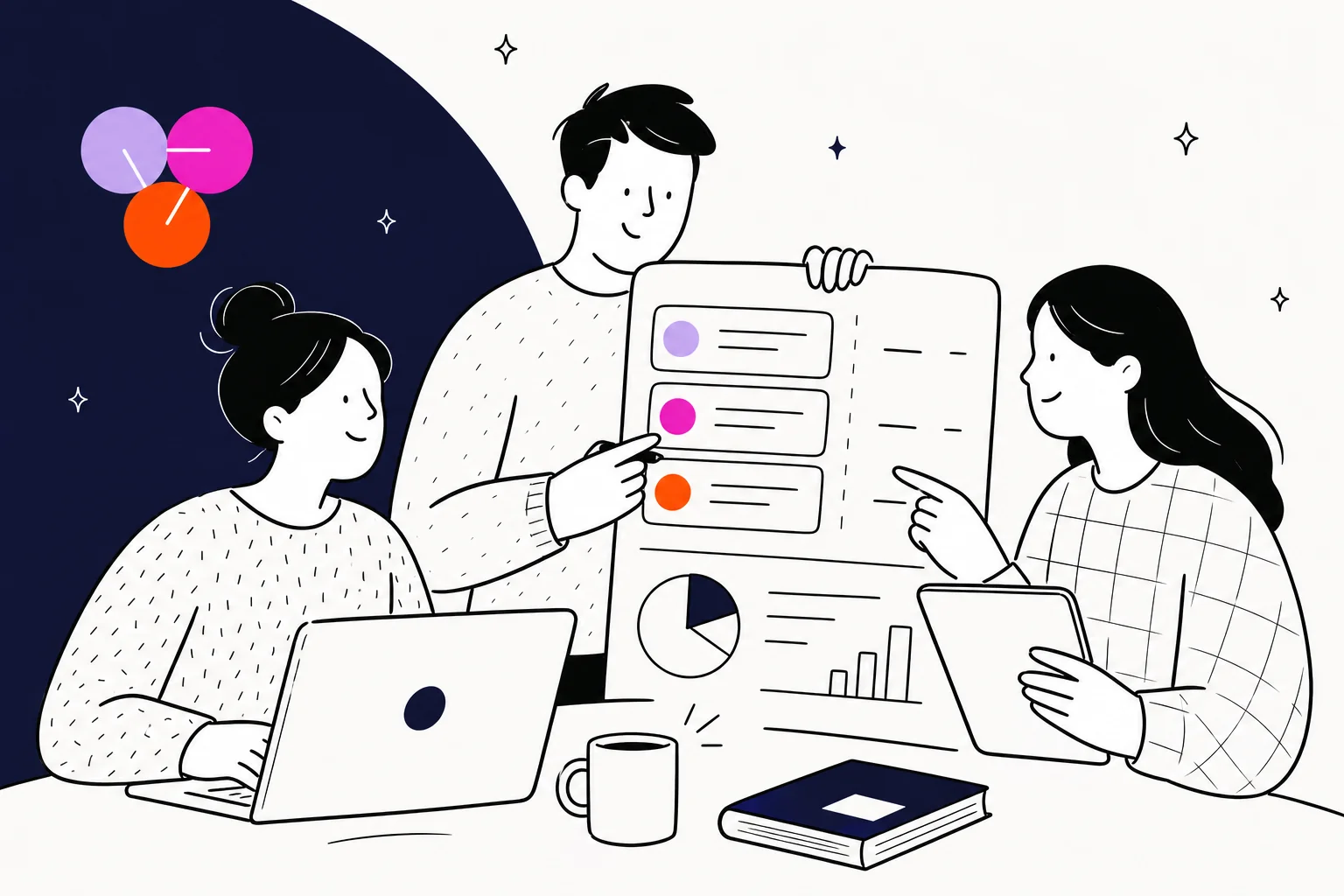 Hero illustration introducing a 2026 breakdown of Together AI pricing, with the Together AI logomark on a warm off-white background