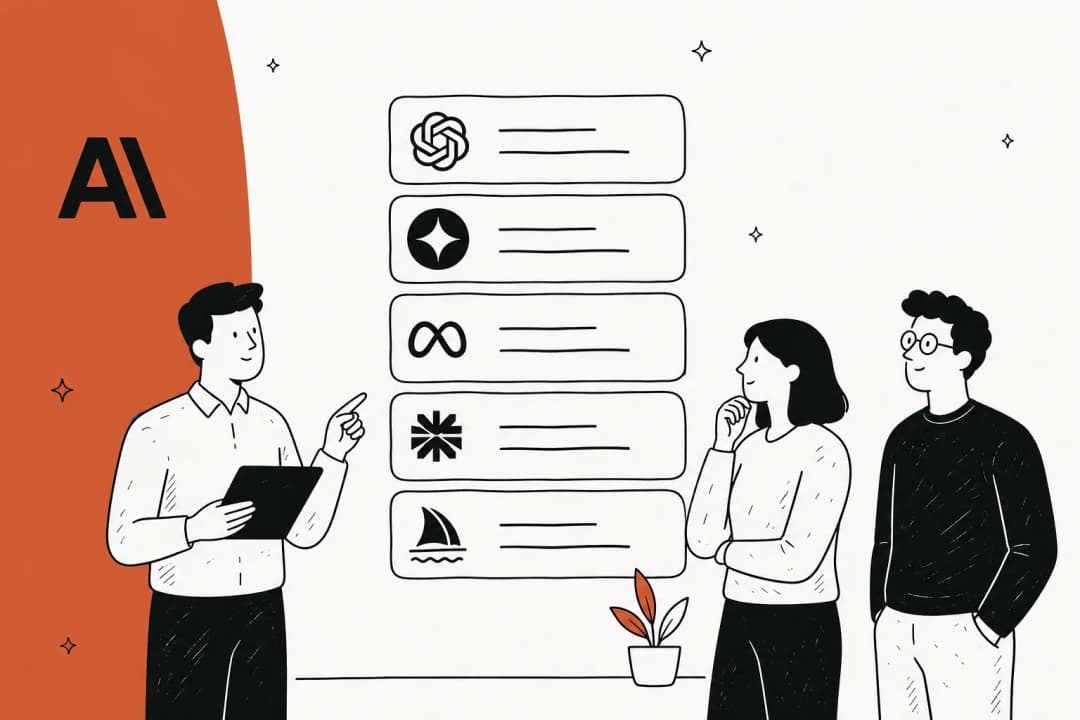 Eight AI assistant alternatives to Claude displayed as product cards