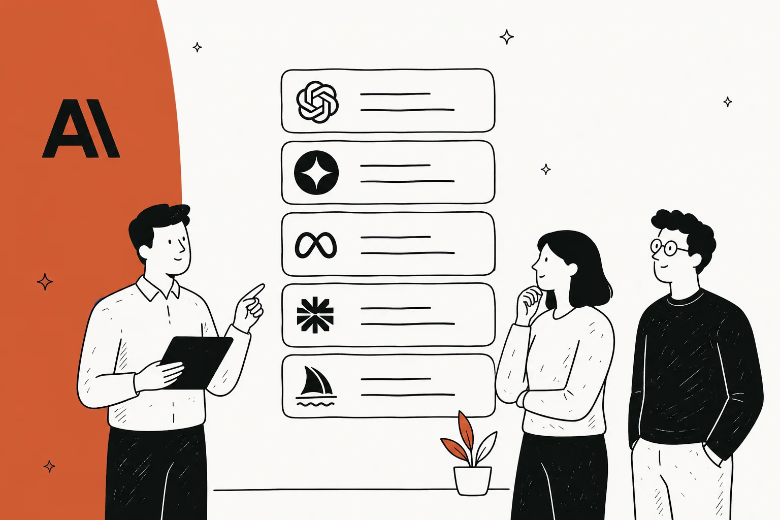 Eight AI assistant alternatives to Claude displayed as product cards