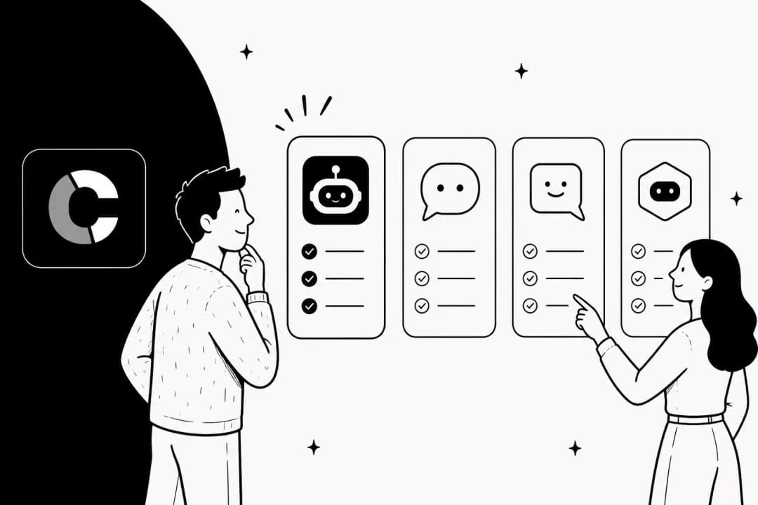 Illustrated roundup of the best Chatbase alternatives in 2026