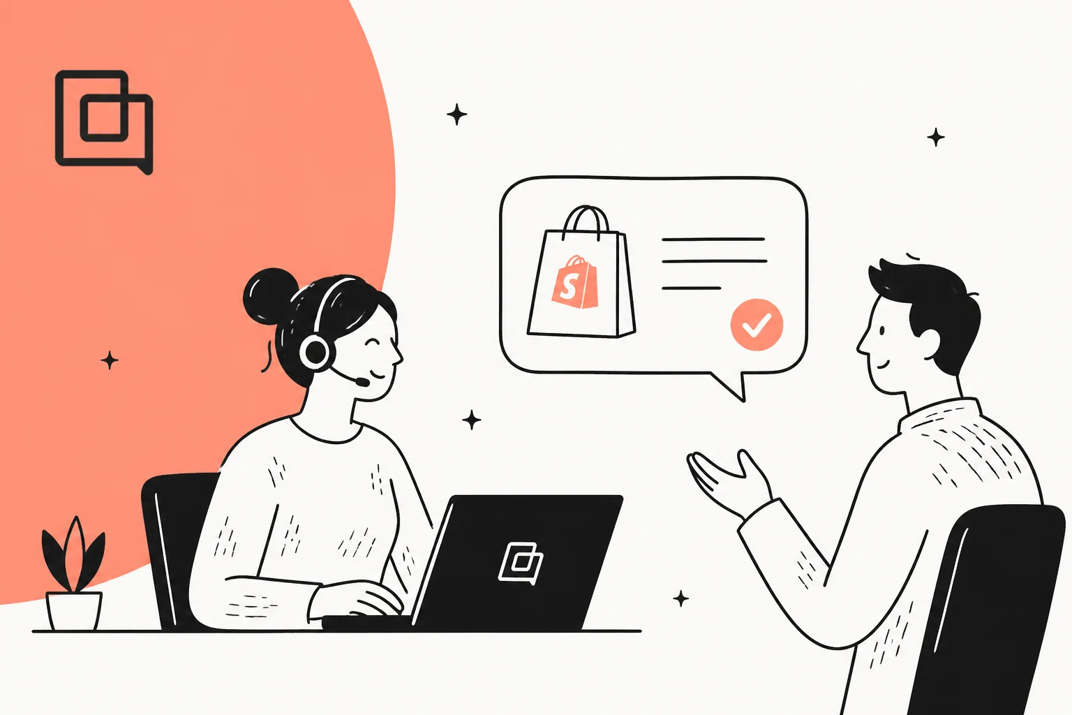 Gorgias for Shopify hero banner