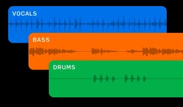 Suno's "Drop into your DAW" pitch - split songs into up to 12 time-aligned WAV stems for Ableton, Logic and Reaper