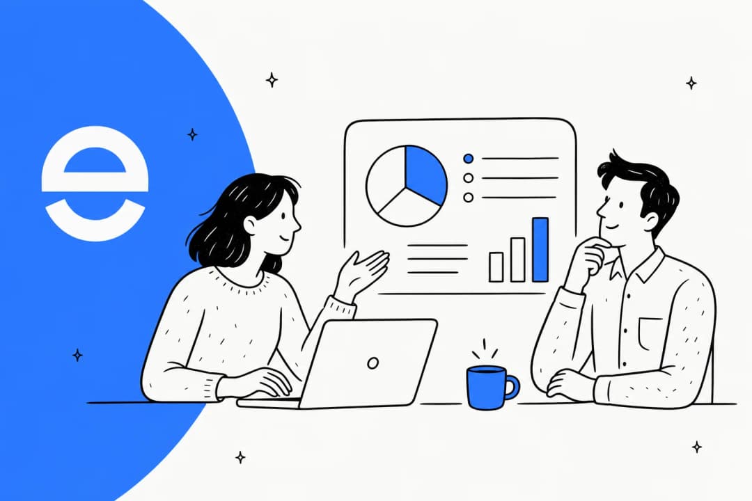 eDesk pricing breakdown illustration with the eDesk logo