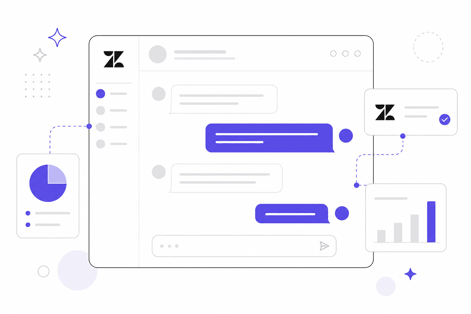 Zendesk AI agent review 2026 - hero banner with Zendesk logo on a minimal white background