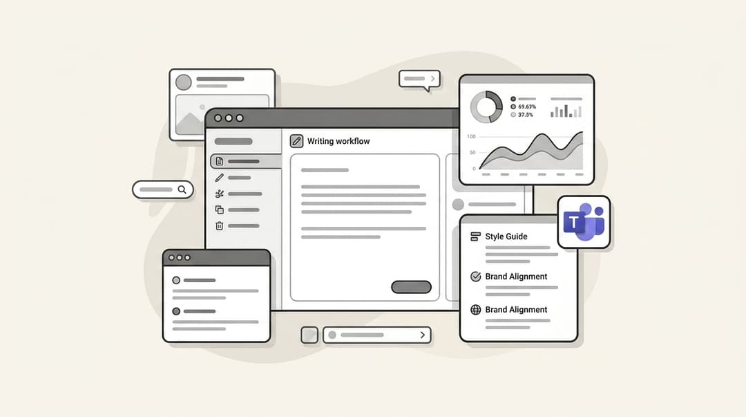 Banner image for Writer.com Review for Teams 2026: Agentic AI vs Grammarly