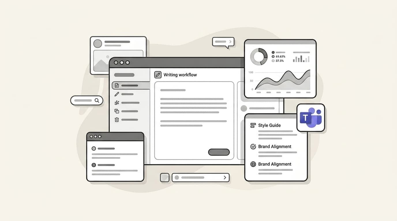 Banner image for Writer.com Review for Teams 2026: Agentic AI vs Grammarly