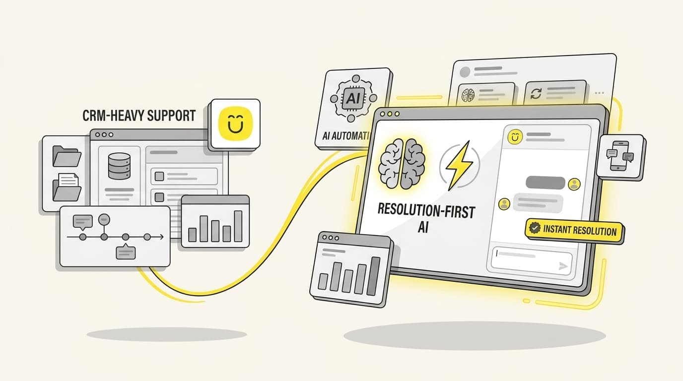 Banner image for 7 Best Kustomer Alternatives in 2026: Beyond CRM-heavy Support