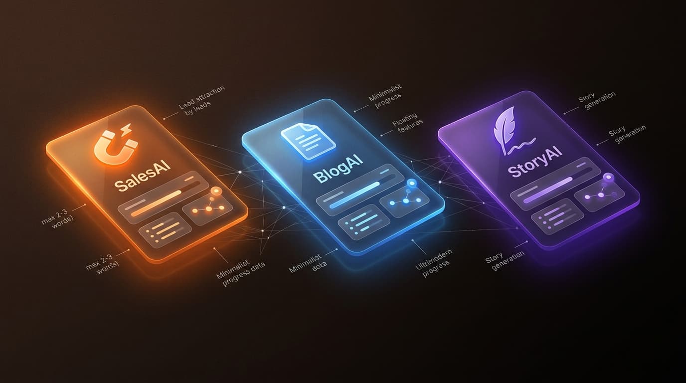 ClosersCopy utilizes three specialized AI engines.SalesAI, BlogAI, and StoryAI.to handle different writing intents with architectural precision.