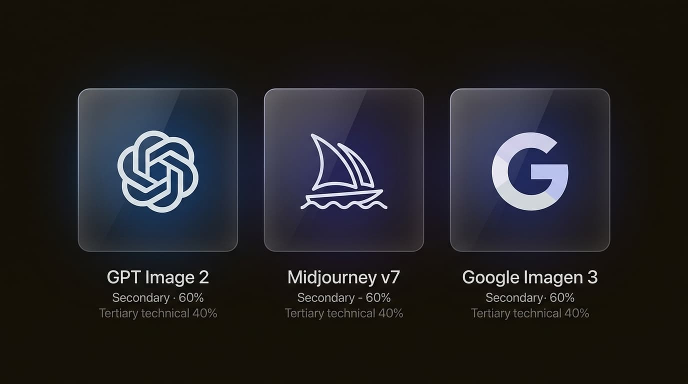 The 2026 AI image market is defined by three powerhouses: GPT Image 2, Midjourney v7, and Google Imagen 3.
