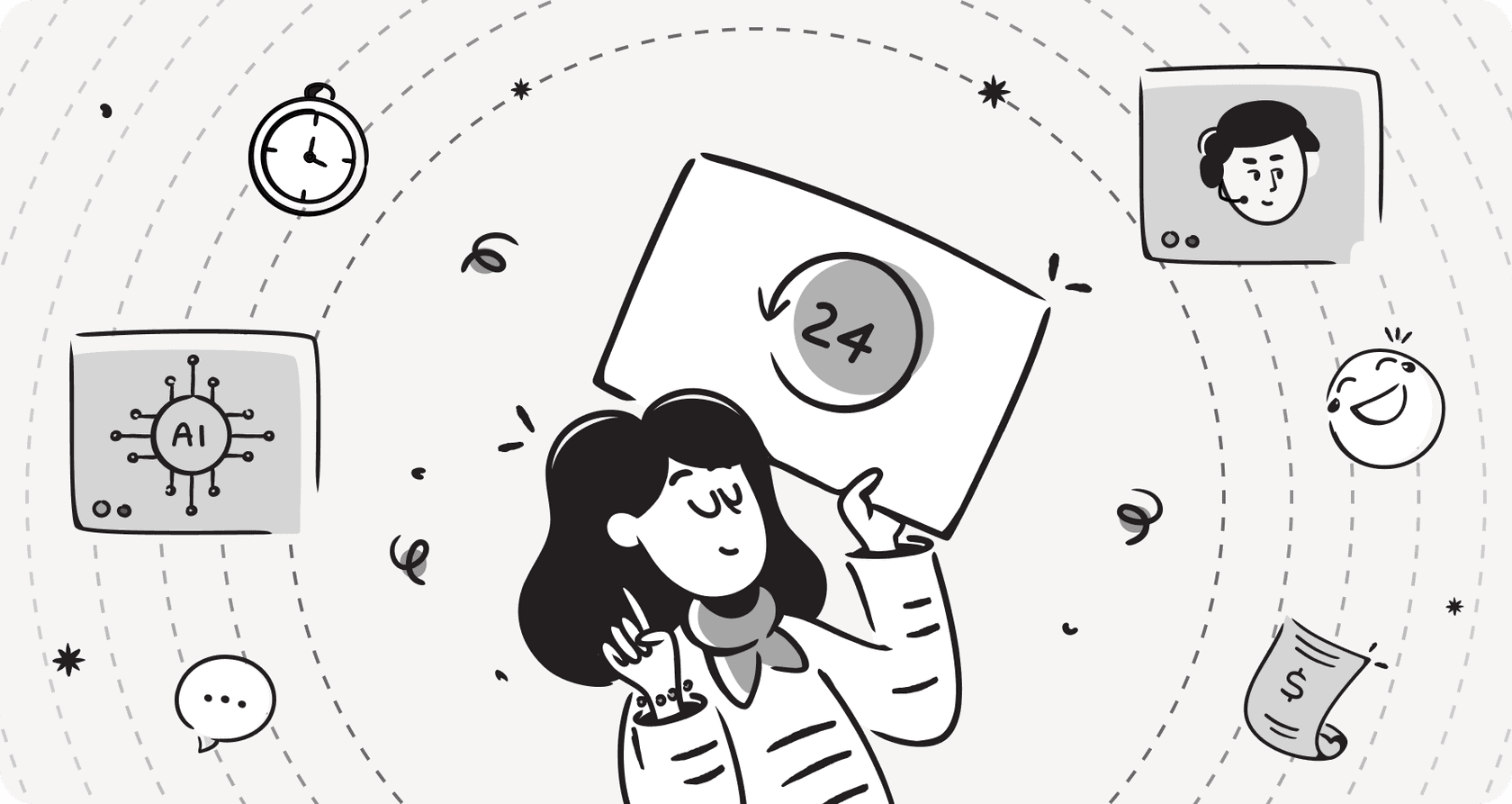 How to enable 24/7 customer support with AI in 2025