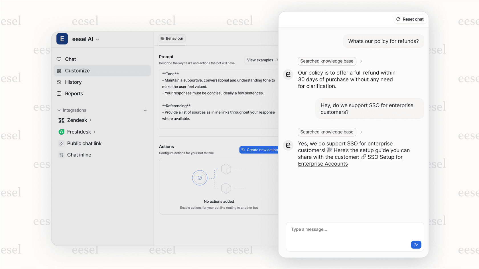 Testing your Slack AI chatbot before deployment.