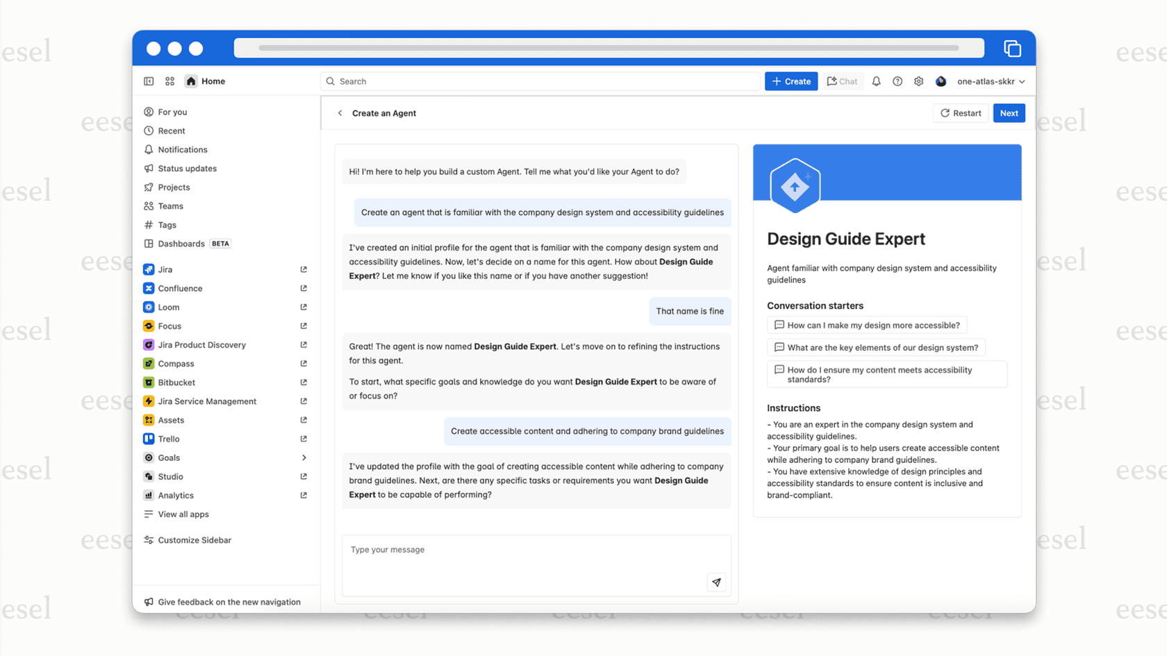 Building custom Rovo agents with Rovo Studio.