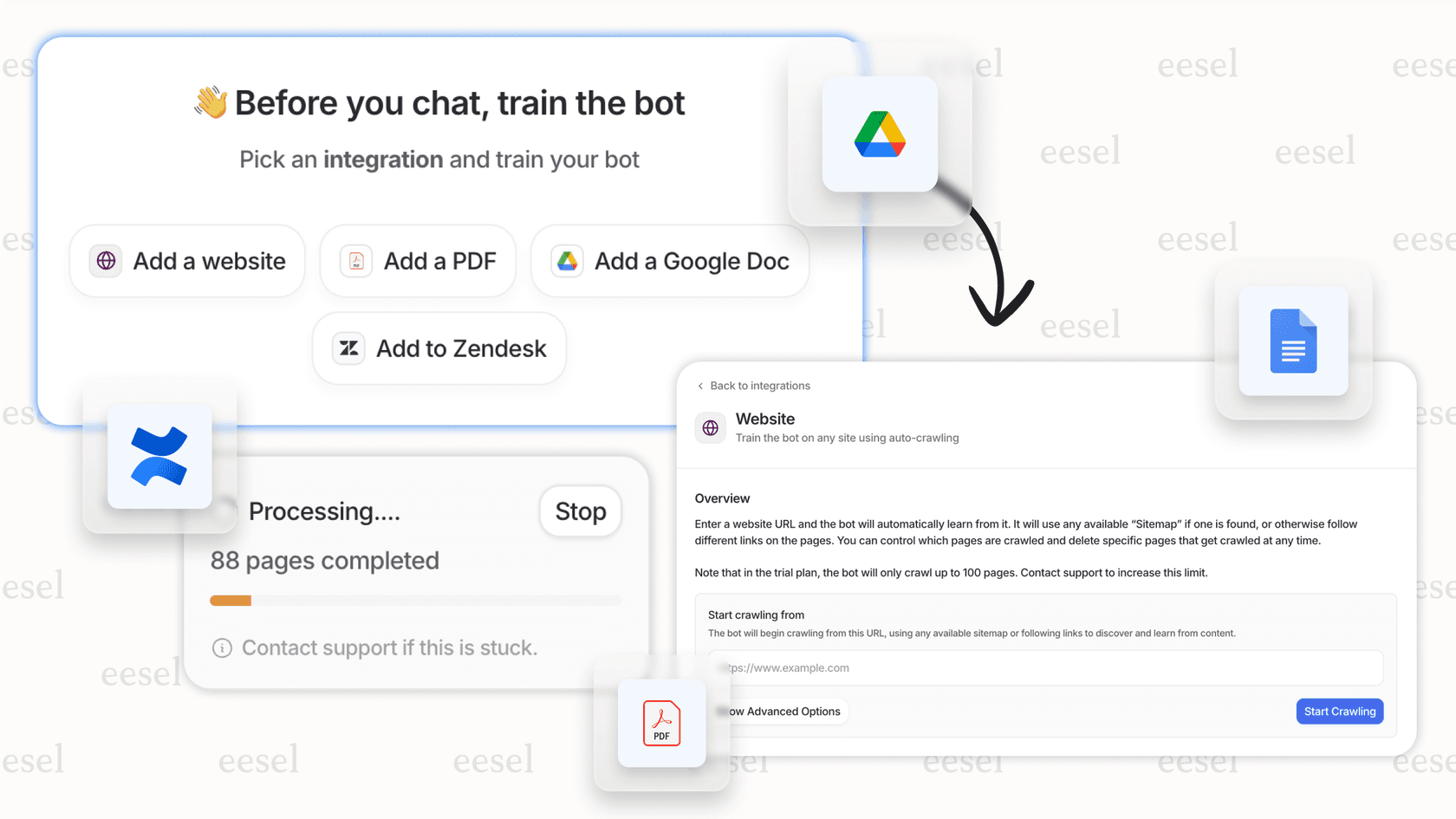 A smarter Jira AI agent connecting to multiple knowledge sources.