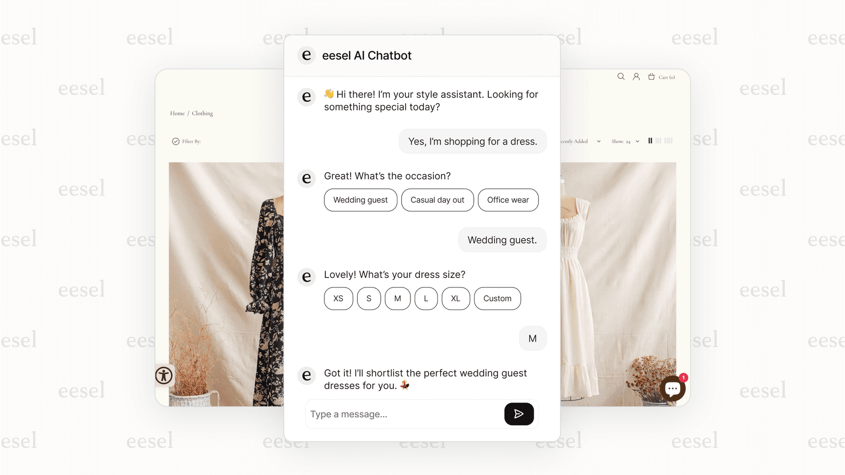 eesel AI's chatbot lead-qualifying questions, suitable for business needs.
